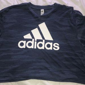 Adidas crop t shirt